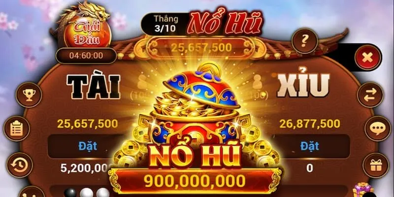 Tài xỉu nổ hũ là trò chơi tích hợp tính năng nổ hũ hiện đại
