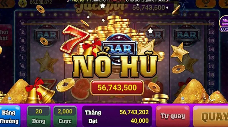 Nổ hũ là game cá cược không thể thiếu tại các sàn game online