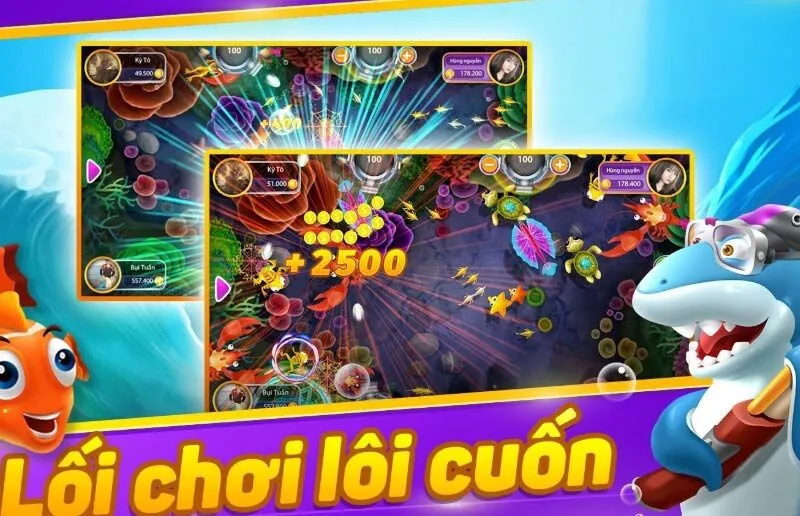 Luật chơi bắn cá nổ hũ đơn giản phù hợp với người chơi mới