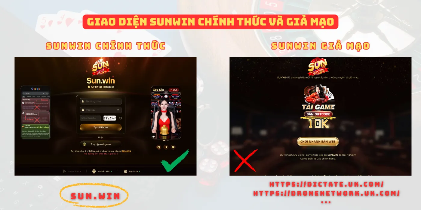 Phân biệt Sunwin chính thức và giả mạo